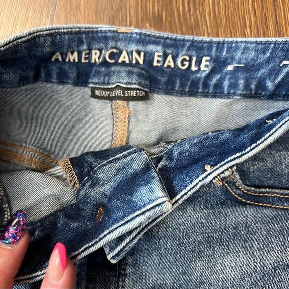 American Eagle curvy high-rise Shortie SZ 6 - Picture 2 of 5